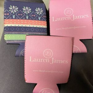(New) Lauren James drink koozie set